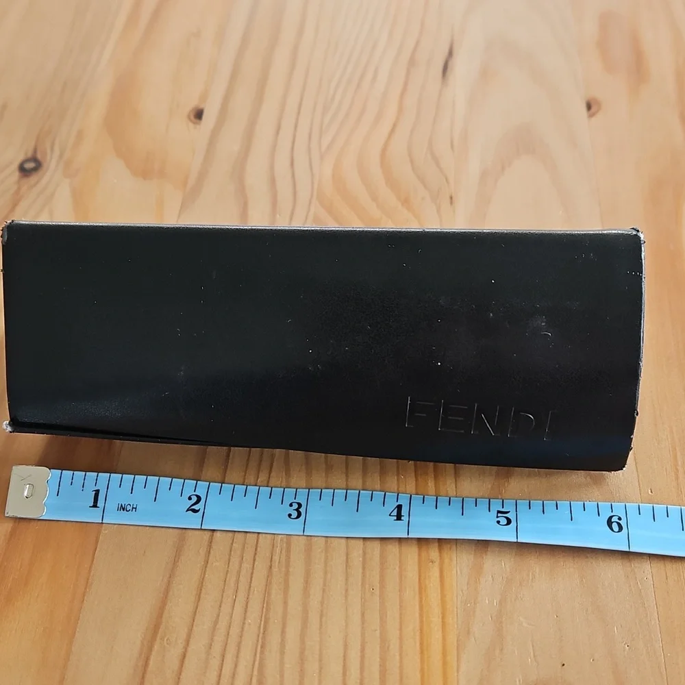 FENDI Twist Hard Black Eyeglass Sunglass Case
